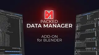 PACKED Data Manager | Blender Add-On Trailer