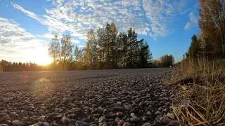 Honda Magna RC09 and Estonian autumn