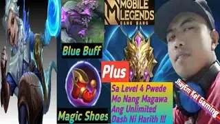 Harith Tutorial | Blue Buff Plus Magic Shoes ! pwede mo ng magawa ang Unlimited Dash Ni Harith !!