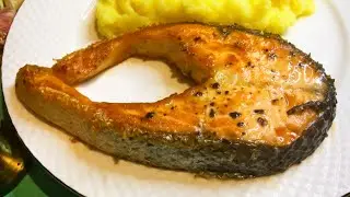СЕМГА НА СКОВОРОДЕ Сочный СТЕЙК Румяный, Нежный / ПРОСТОЙ И ПРАВИЛЬНЫЙ РЕЦЕПТ