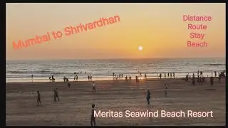 Mumbai to Shrivardhan Road Trip | Meritas Seawind Beach Resort | #beach #roadtrip #resorts #trending