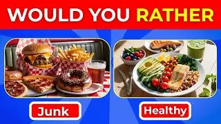 Healthy vs. Unhealthy Foods Quiz for Kids | The Ultimate Food Showdown | Making Healthy Food Choices