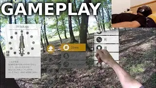 Sword Art Online MMORPG Gameplay in REAL LIFE - Episode 1: Menu, Monster Fight, Level Up, Potion