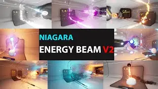 Advanced Energy Beam V2 - Unreal Engine(UE4 / UE5)
