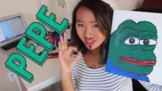 Painting Pepe the Frog (MeMe with mEMe)  | WhimsicallyMe