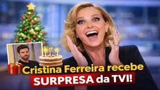 Cristina Ferreira recebe SURPRESA da TVI antes do Natal!