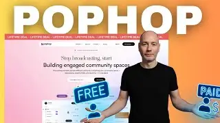 Создавайте бесплатные и платные сообщества быстро с помощью PopHop от EarlyBird!