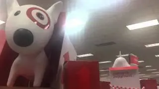 TARGETs DOG BULLSEYE WAGGING HIS TAIL
