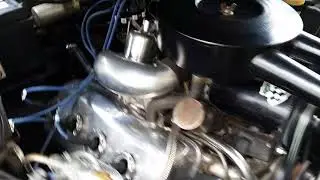 Edward Turner V8 at idle