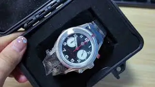 IXDAO Pilot Chronograph &ndash; Black Dial | Vintage Military Look, Modern Craftsmanship