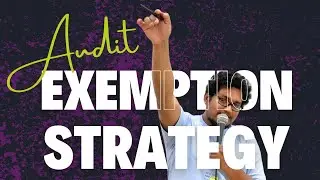 EXEMPTION STRATEGY IN AUDIT | CA INTER | TAMIL