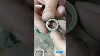 Fabrication d'une Bague Bomb&eacute;e en Argent 925 #thegoldsmith #jewellery  #goldjewellery #fyp #youtube 