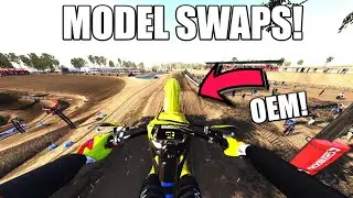 New Dirt Bike Model Swaps for Every OEM Bike in MX Bikes