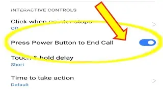How to Power Button ends call in iPhone || How to Power Button ends call Android phone