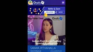 OneTo11 given you ₹100 Bonus amount to start playing on OneTo11-