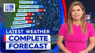 Australia Weather Update: Hazardous surf warnings for east coast | 9 News Australia
