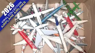 VIRAL COLLECTION of Diecast model airplane airlines plane
