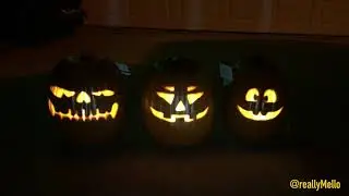 Halloween projector hologram effect screen test part 1