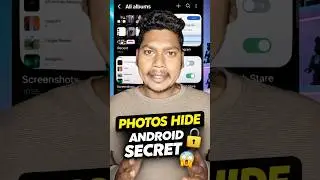 Android Gallery Hidden Album 🔐 | Photos & Videos Hide Trick 2026 😱 |#shorts