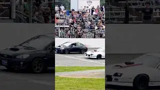 Трансляция дрэг-рейсинга SUBARU WRX против CHEVY CAMARO на автодроме Seekonk Speedway!!!