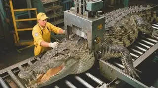 Inside the Crocodile Factory &ndash; Full Process How Million-Dollar Bags Are Made