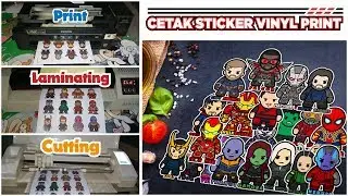 Proses Cetak Sticker Vynil Print