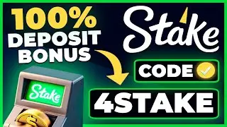 Stake promo code - 4STAKE for 100% DEPOSIT BONUS UP TO $250 Bonus on Stake
