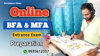 Bfa entrance exam 2021| Watercolor composition, Still life, Portrait, Sketching, Landscape, Theory