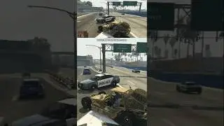 GTA 5 | Franklin & Michael Armour off-road Vehicle vs Police & SWAT #gta5 #ytfeed #shorts