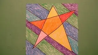 Let's Draw a 5 Point Star!