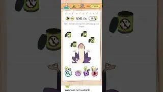 Brain test level 176 - help the ghost hunter with his ghost traps.