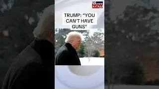 Trump: &ldquo;You can&rsquo;t have guns. You can&rsquo;t walk in with guns. You just can&rsquo;t.&rdquo; #news #trump