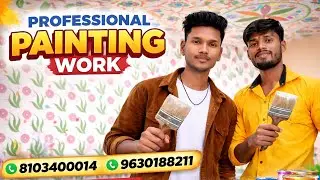 गरीब पेंटरों ने कर दिखाया कमाल 😲 | Complete Room Painting | Before After