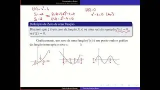 01 - Zeros de Funções Reais - Obtendo o Intervalo que contém pelo menos um zero (Teoria)