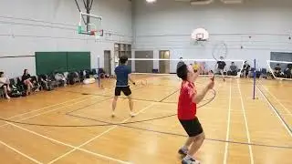 Badminton at TOR| Richard/Matthew v  Michael/Jensen |#badminton #badmintonrallies 2025Dec13_Sat