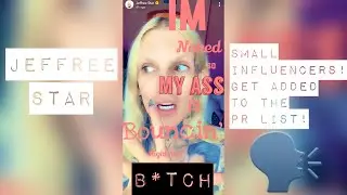 ATTENTION: Small Influencers! Jeffree Star is Giving out PR Slots + THE GLOSS | SnapChat Story