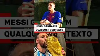 1 f&atilde; do messi vs 4 f&atilde; do cr7 cortes #futebol #messi #cristianoronaldo #debate #podcast