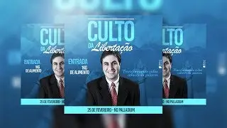 Criando FLYER Evang&eacute;lico || Speed Art - Photoshop CC