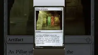Underrated budget card for commander!: Pillar of Origins!