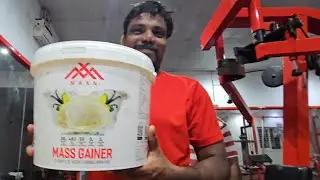 MAXN - MASS Gainer Vanilla flavour review | Tamil