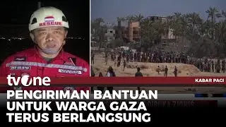 Bantuan untuk Warga Gaza Dilakukan Melalui Jalur Darat Yordania | Kabar Pagi tvOne