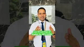 Last Minute tips of English For IBPS Clerk #ibpsclerk #lastminutetipsforibpsclerkexam #ibpsclerk2023