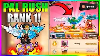 ▶️🔥RANK 1 PAL RUSH!! How to Get EASY FREE MOUNT - Legend of Mushroom