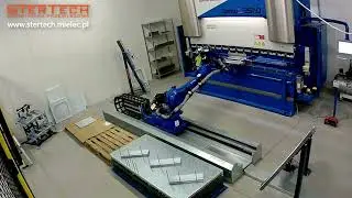 STERTECH Robotic Bending Cell | Prasa krawędziowa Boschert G-BEND | Robot YASKAWA GP50 | Robotyzacja