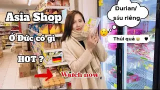 “KHÁM PHÁ “ CHỢ CHÂU Á Ở ĐỨC 🇩🇪 | CÁI GÌ CŨNG CÓ ? 🤫 cuộc sống ở đức