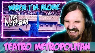 *Drummer Reacts* The Warning - When I'm Alone | Live at Teatro Metropolitan