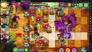 Растение против Зомби 2/PvZ2 Adventure Jurassic Marsh Day 30/Юрское Болото День 30