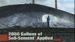Sealing Coal Storage Piles with Soil-Sement&reg; - Part 1