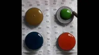 water drop on coins #colour #viral #shorts #shortsvideo #creative #satisfying