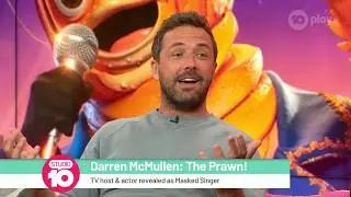 Darren McMullen On Being 'The Masked Singer' Prawn | Studio 10